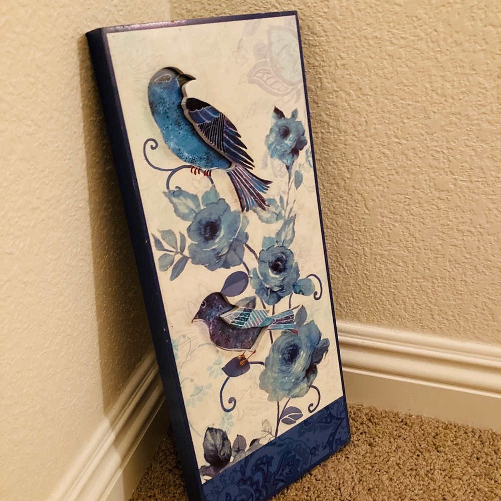 Blue Birds Wall Art